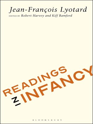 cover image of Readings in Infancy